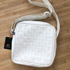 Paul Frank 🤍 Woven Naugahyde Shoulder Bag